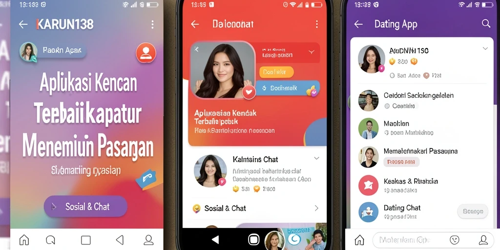 Tampilan antarmuka pengguna aplikasi KARUN138 yang menarik dan fungsional.
